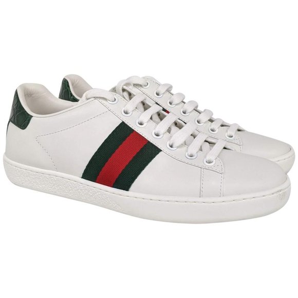 Gucci Shoes - Gucci Ace White Leather Sneakers 35.5